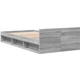 vidaXL Okvir za krevet s ladicom boja hrasta 100x200 cm drveni | shoptok.hr