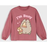 Sinsay Pamučna majica s okruglim izrezom i tiskom Pusheen the Cat | shoptok.hr