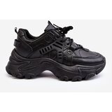 EVENTO Women's Chunky Sports Sneakers Black Toderus | shoptok.hr