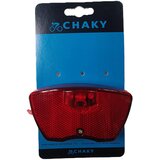 M WAVE lampa zadnje svjetlo "chaky" led/prtljažnik, sa uključenim baterijama | shoptok.hr