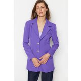 Trendyol Blazer - Purple - Slim Cene