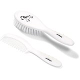 BabyOno Četka i češalj za kosu-soft, bijela | shoptok.hr