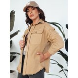 DStreet Kurtka jeansowa damska RAWEY beżowa | Shoptok.si