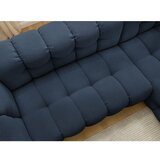 Bobochic Paris Temno modra kotna sedežna garnitura Cloud – | Shoptok.si