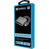 Sandberg USB-C Mini Dock HDMI+USB 136-00 | Shoptok.si
