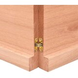 Stolna ploča svjetlosmeđa 140x50x(2-4) cm obrađena hrastovina | shoptok.hr