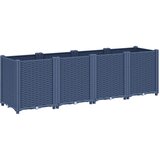  Vrtna sadilica plava siva 160 x 40 x 53 cm od PP-a | Eponuda.com