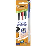 Bic Kemični svinčnik Cristal Original, sortirano, kartonska škatla 4, (21655824) | Shoptok.si
