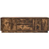 vidaXL TV ormarić s LED svjetlima boja dimljenog hrasta 160,5x41x50 cm | shoptok.hr