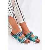 S. BARSKI Women's Slippers With Buckles And Glitter S.Barski | shoptok.hr
