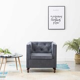  Fotelja od tkanine siva | shoptok.hr