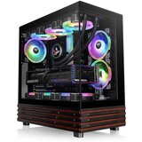 Thermaltake View 270 Plus WSARGB, Mid Tower,tempered glasswood, 3xARGB fans, VGA: 420mm | Eponuda.ba