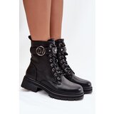 Boto Insulated workery women with decorative detail black Talyssa | Shoptok.si