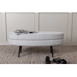 Venture Home ovalni tabure Otto 100 × 40 × 41 cm, svijetlosiva Cijene