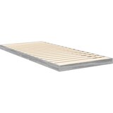  Krevet s daskama Siva Sonoma 90 x 190 cm Konstruirano drvo | shoptok.hr