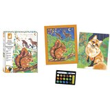 Janod bojanka po brojevima sa bojama na bazi vode forest animals | shoptok.hr