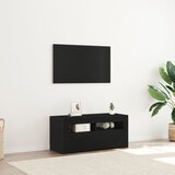 vidaXL TV omara Črni hrast Inženirski les 90 x 35 x 40 cm TV stojalo Cene