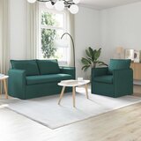  Set sofe 2 pcs Tamnozelena 156 x 82 x 85 cm Tkanina | shoptok.hr