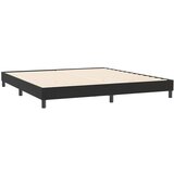 vidaXL Okvir kreveta bez madraca crni 200x210 cm baršun | shoptok.hr