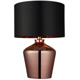 Endon 61149 - stona lampa waldorf 1xE27/10W/230V bakrena/crna | Eponuda.com