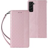 Eleganten etui/ovitek za Samsung S22 Ultra, Fina tkanina, Pink | Shoptok.si