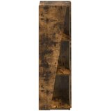  Bočna polica Dimljeni hrast 33 x 32 x 100,5 cm | shoptok.hr