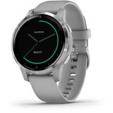 Garmin fitnes narukvica VIVOACTIVE 4S Silver sivi