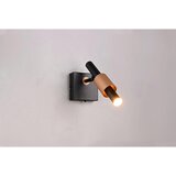 XXXL Crni/u brončanoj boji LED reflektor 20,5x10 cm Ikaris – | shoptok.hr