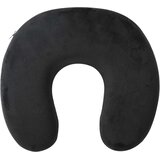  Putni jastuk za vrat Crna Pjena za pamćenje 27 x 27 x 8 cm | shoptok.hr