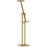  Stalci za sajmove 2 pcs Zlatno 26,5 x 26,5 x 150 cm Čelik | shoptok.hr