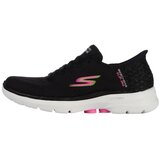 Skechers Nizke superge Go Walk 6 Vivid Id Slip Ins Črna | Shoptok.si