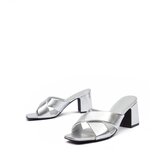 Orsay Silver women's heeled slippers - Women's | Eponuda.ba