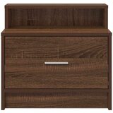 vidaXL Noćni ormarići s ladicom 2 kom smeđi hrast 51x31x47 cm | shoptok.hr