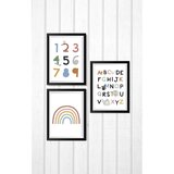 Kate Louise set od 3 slike u crnom okviru Kid, 15 x 20 cm | shoptok.hr