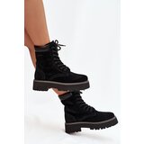 Big Star Suede women s work boots laced Big Star | shoptok.hr