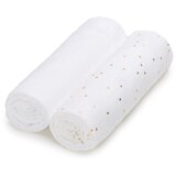 T-TOMI BIO Muslin Diapers plenice iz blaga Sparkle 65x65 cm 2 kos | Shoptok.si