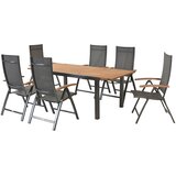 Gardenson VRTNA GARNITURA TOBLINO aluminij barve grafita, siva | Shoptok.si