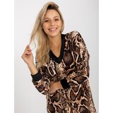RUE PARIS Tunic-RP-TU-8189-4.09-black-beige | Shoptok.si