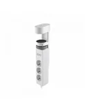 produžni kabl SL3000 3 utičnice, 1,5m usb a/c, beli