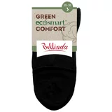 Bellinda GREEN ECOSMART COMFORT SOCKS - Women's socks in organic cotton with non-pushing trim - black
