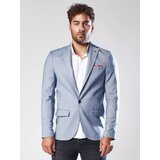 DStreet Light blue men's jacket MX0552 cene