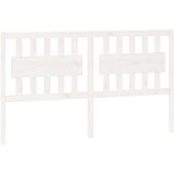  Posteljno vzglavje belo 165,5x4x100 cm trdna borovina, (20645285) | Shoptok.si