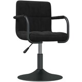  Barski stolček črn žamet, (20817322) | Shoptok.si