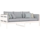  Dnevni ležaj bijeli od masivne borovine 90 x 200 cm | shoptok.hr