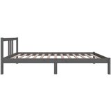  Za krevet od masivnog drva sivi 100 x 200 cm | shoptok.hr