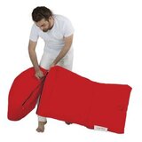 Atelier Del Sofa lazy bag Siesta Sofa Bed Pouf Red Cene