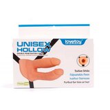 Lovetoy dupli silikonski strap on sa podesivim trakama i otvorom za penis LVTOY00049 | ePonuda.com