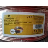 Gembird KABL-AUDIO-2X1.50/TP Kabl za zvucnike, mikrofon, napajanje, 2x1.5mm Transparentni 100m | ePonuda.com