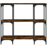  Konzolni stol boja hrasta 102x35x90 cm od konstruiranog drva | shoptok.hr