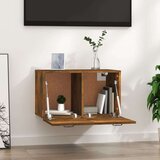  Stenska omarica dimljeni hrast 60x36,5x35 cm inženirski les, (20716346) | Shoptok.si